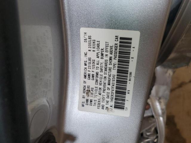 2015 HONDA ACCORD EXL - 1HGCR2F87FA019340
