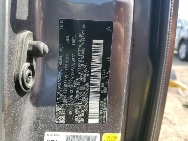 2015 TOYOTA SIENNA XLE - 5TDYK3DC8FS685809