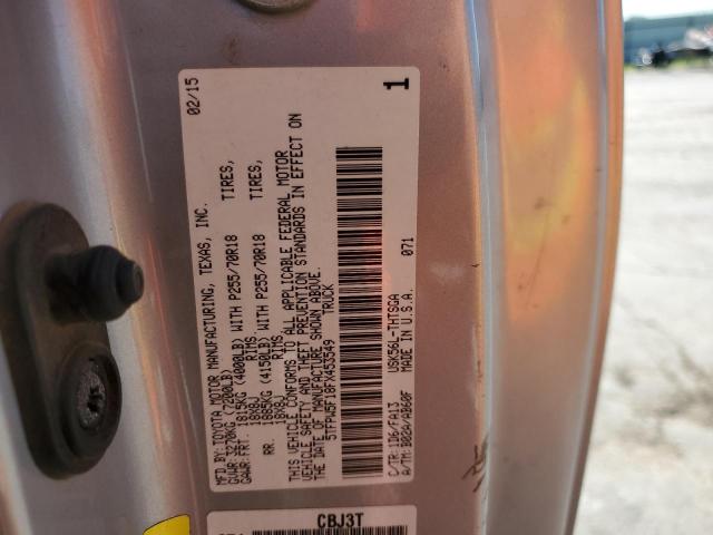 2015 TOYOTA TUNDRA SR 5TFPW5F18FX453549
