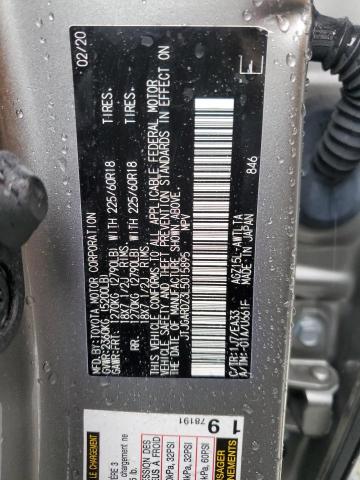 2020 LEXUS NX 300 JTJGARDZ3L5015895