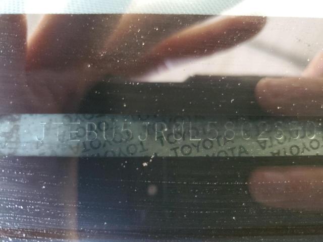 2020 TOYOTA 4RUNNER SR JTEBU5JR0L5802350
