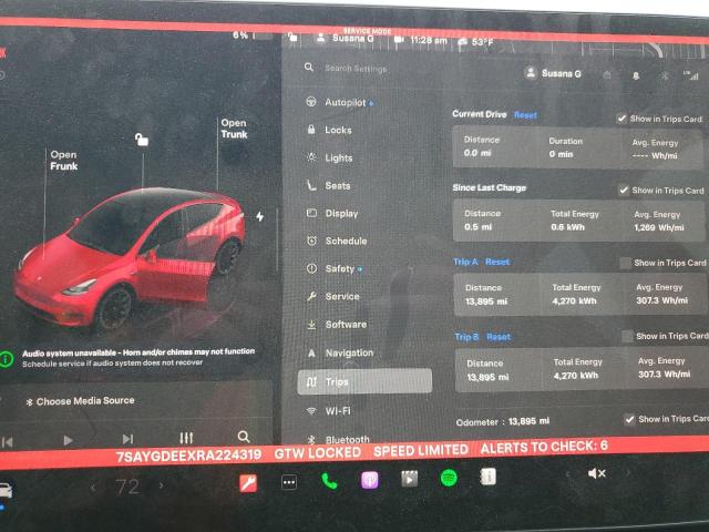 2024 TESLA MODEL Y - 7SAYGDEEXRA224319