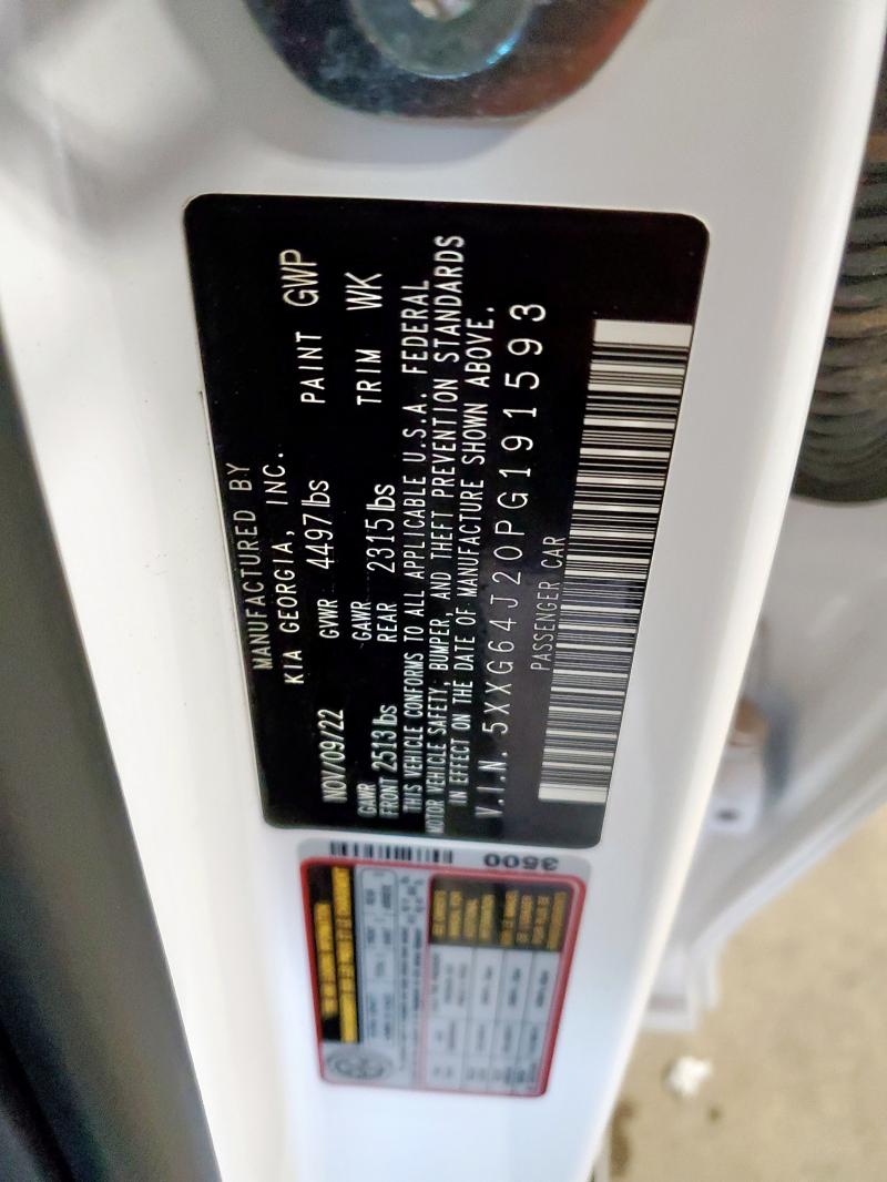 2023 KIA K5 5XXG64J20PG191593
