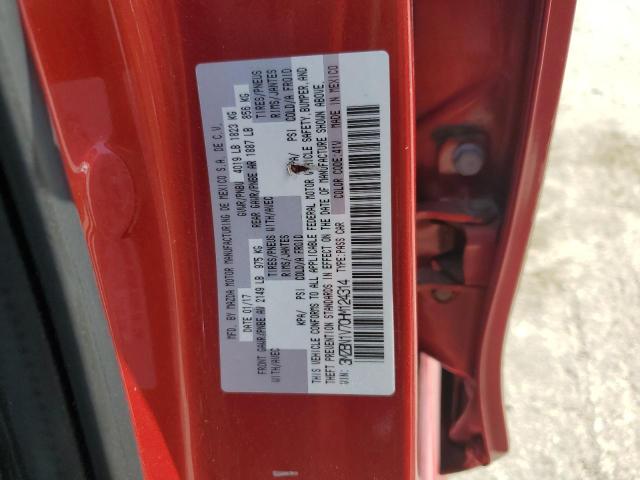 2017 MAZDA 3 TOURING - 3MZBN1V70HM124314