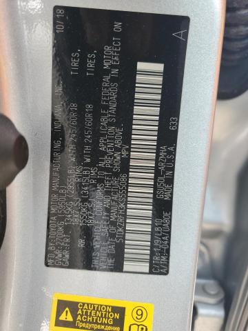 2019 TOYOTA HIGHLANDER - 5TDKZRFH3KS555086