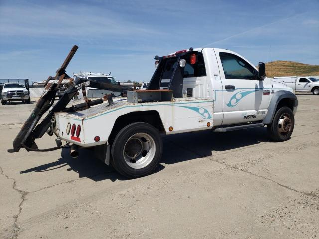 DODGE RAM 4500 S 2008 white chassis diesel 3D6WC66A68G230471 photo #4