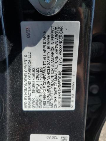 2024 HONDA CIVIC EXL 19XFL1H70RE003185