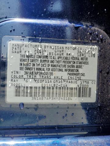 2017 NISSAN SENTRA S - 3N1AB7AP3HY245186
