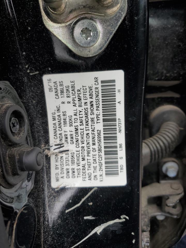 Honda Civic lx 2016