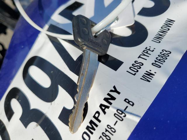 2001 YAMAHA YZFR6 L JYARJ04E01A016863