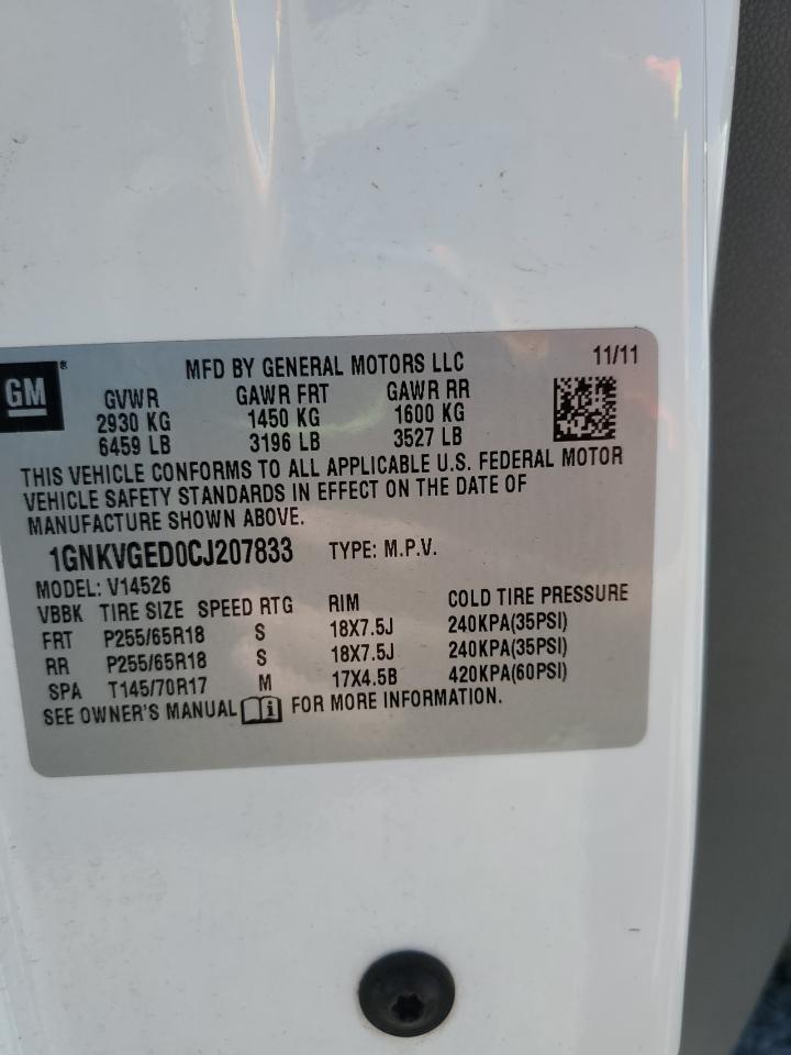 CHEVROLET TRAVERSE LT