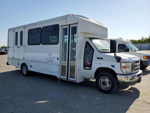 FORD ECONOLINE 2012 white cutaway gas 1FDFE4FS1CDA78100 photo #1