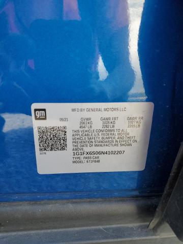 2022 CHEVROLET BOLT EV 2L - 1G1FX6S06N4102207