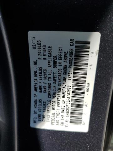 2015 HONDA ACCORD LX - 1HGCR2F35FA183920