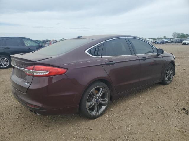 Vin: 3fa6p0vp1hr228036, lot: 57574875, ford fusion sport 20173