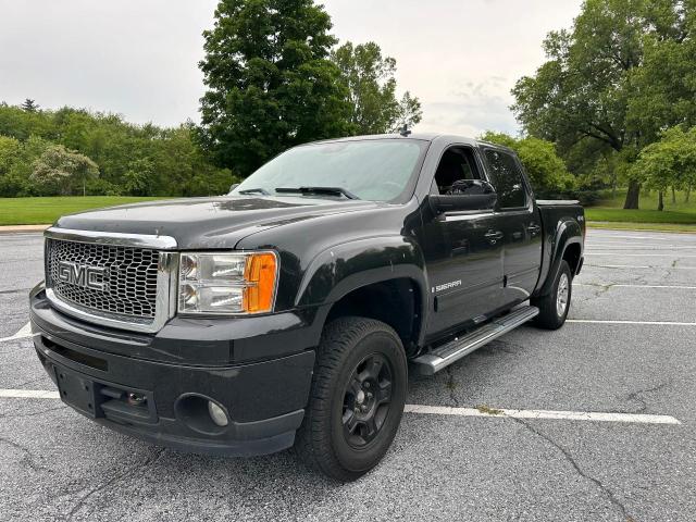 GMC SIERRA K15 2009 black crew pic gas 3GTEK33M89G187058 photo #3
