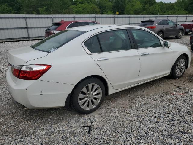 HONDA ACCORD EXL 2013 white sedan 4d gas 1HGCR2F83DA210315 photo #4