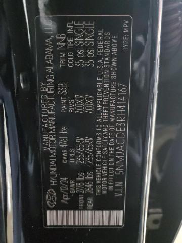2024 HYUNDAI TUCSON SE - 5NMJACDE3RH414167