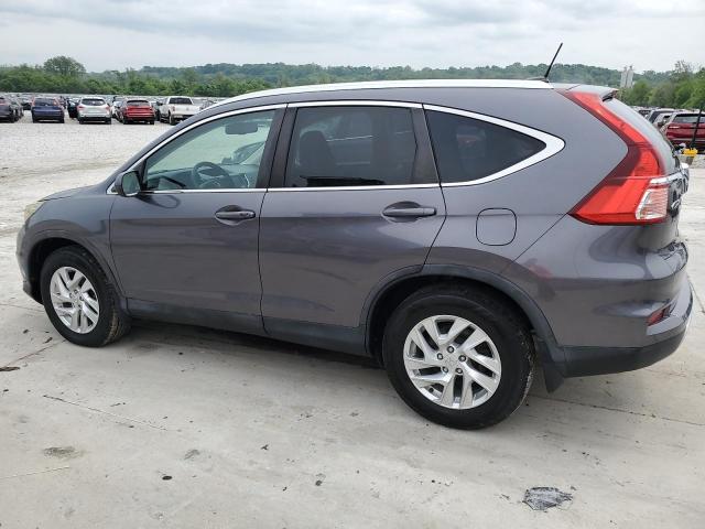 HONDA CR-V EXL 2015 charcoal  gas 5J6RM4H79FL047727 photo #3