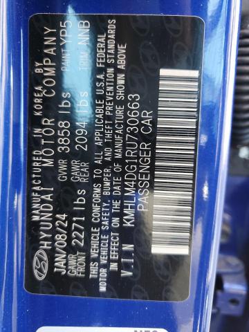 2024 HYUNDAI ELANTRA SE KMHLM4DG1RU730663