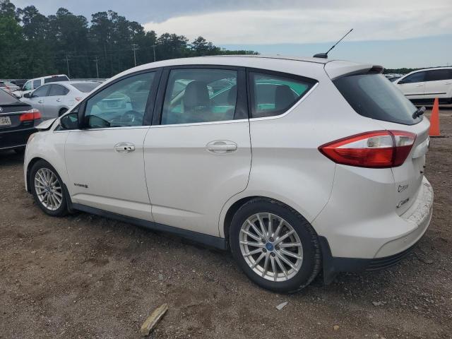 FORD C-MAX SEL 2013 white hatchbac hybrid engine 1FADP5BU3DL503803 photo #3