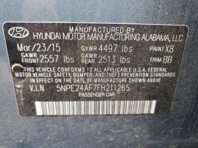 2015 HYUNDAI SONATA SE - 5NPE24AF7FH211265