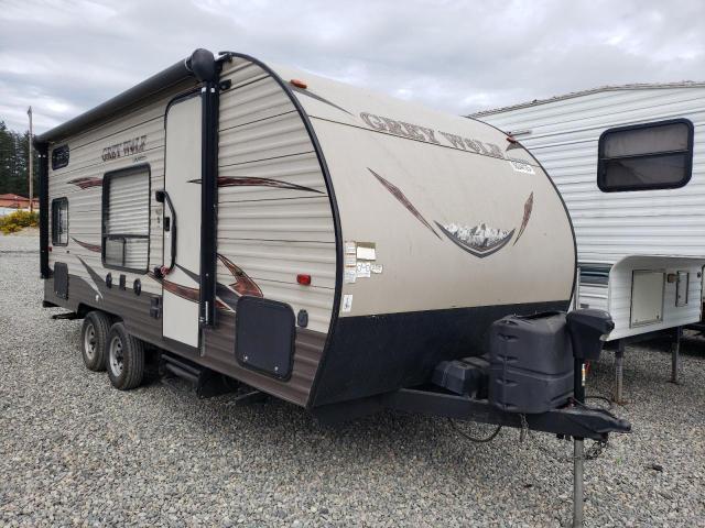 FRRV GREY WOLF 2017 brown   4X4TCK720HK039950 photo #1