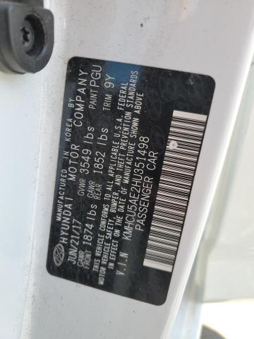 2017 HYUNDAI ACCENT SPO - KMHCU5AE2HU351498