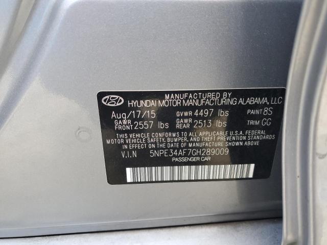 2016 HYUNDAI SONATA SPO - 5NPE34AF7GH289009