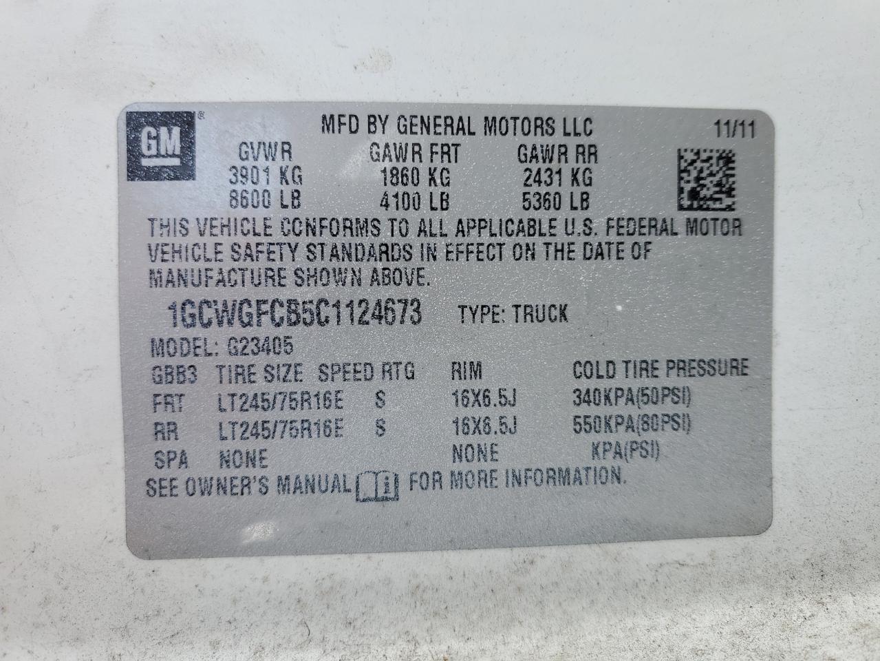 CHEVROLET EXPRESS G2