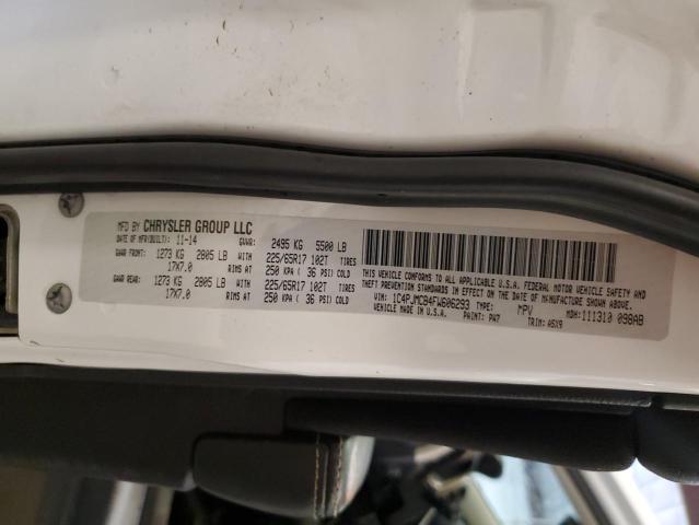 2015 JEEP CHEROKEE L - 1C4PJMCB4FW606293