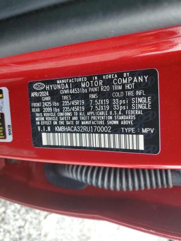 2024 HYUNDAI KONA N LIN KM8HACA32RU170002