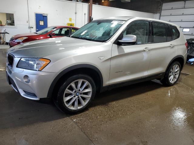 BMW X3 XDRIVE2 2013 cream  gas 5UXWX9C50D0A14862 photo #1