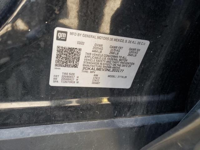 2022 GMC TERRAIN SL - 3GKALMEV3NL203177