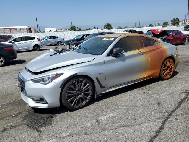 INFINITI Q60 RED SP 2017 silver  gas JN1FV7EKXHM611479 photo #1