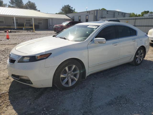 ACURA TL 2012 white sedan 4d gas 19UUA8F20CA022554 photo #1