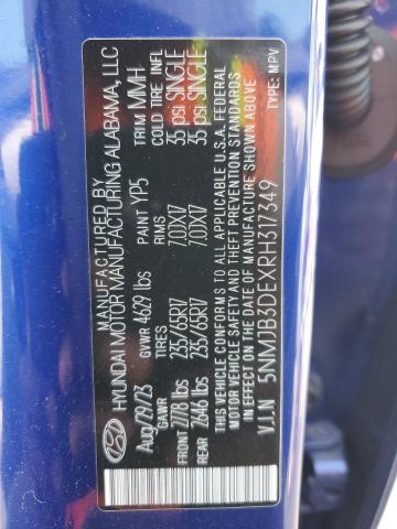 2024 HYUNDAI TUCSON SEL - 5NMJB3DEXRH317349