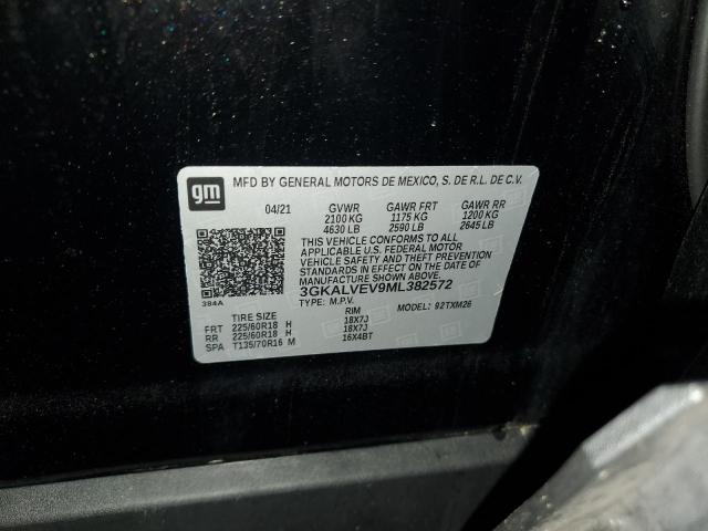 2021 GMC TERRAIN SL - 3GKALVEV9ML382572