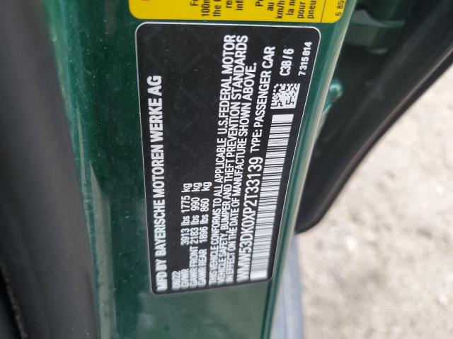 2023 MINI COOPER S - WMW53DK0XP2T33139