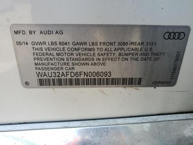 2015 AUDI A8 L QUATT - WAU32AFD6FN006093