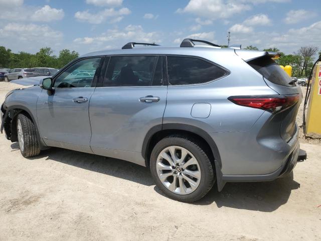 Vin: 5tdxbrch7ms065638, lot: 56914045, toyota highlander hybrid limited 20212