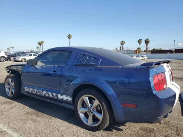 FORD MUSTANG GT 2009 blue coupe gas 1ZVHT82H695146783 photo #3