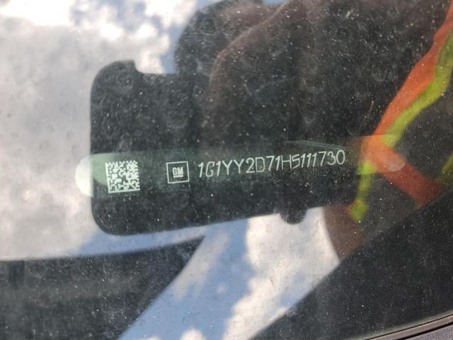 2017 CHEVROLET CORVETTE G - 1G1YY2D71H5111730