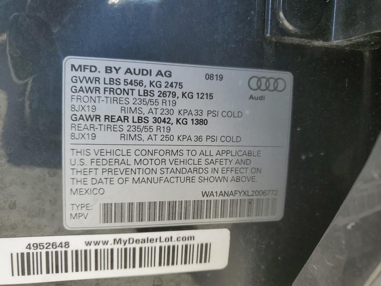Audi Q5 premium 2020