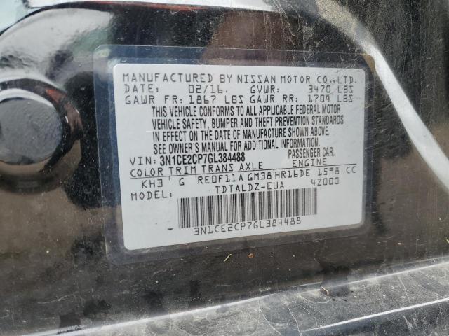 2016 NISSAN VERSA NOTE - 3N1CE2CP7GL384488