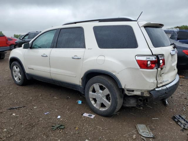 GMC ACADIA SLT 2008 white  gas 1GKER23728J174016 photo #3