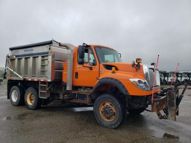 INTERNATIONAL 7000 7600 2013 orange conventi diesel 1HTGSSHT5DJ129390 photo #1
