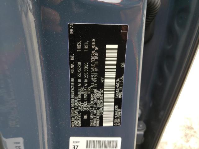2024 TOYOTA GRAND HIGHLANDER XLE 5TDAAAB53RS017269
