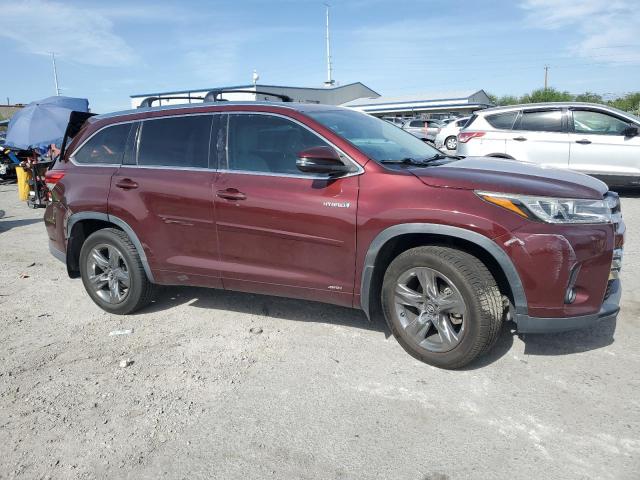 Vin: 5tddgrfh7hs032175, lot: 58597285, toyota highlander hybrid limited 20174