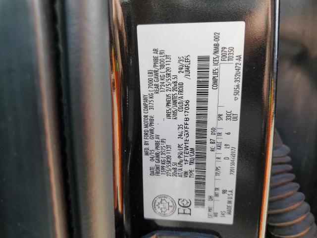 2015 FORD F150 SUPER - 1FTEW1EGXFFB17056